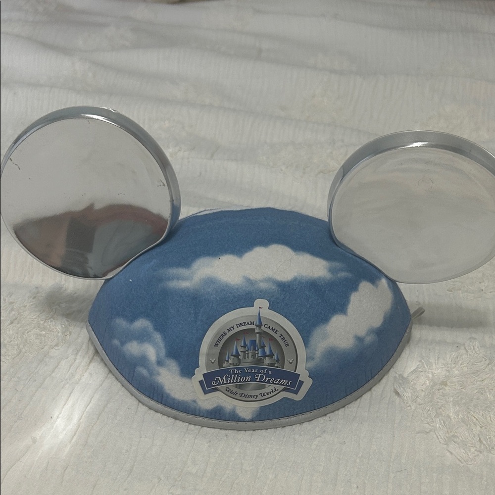 Disney Year of a Million Dreams Blue Cloud Ears Hat